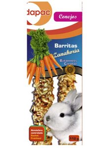 DAPAC STICKS CONEJOS ZAHAHORIA 112 gr.